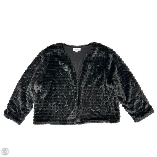 Cardigan By Calvin Klein In Black, Size: Xl