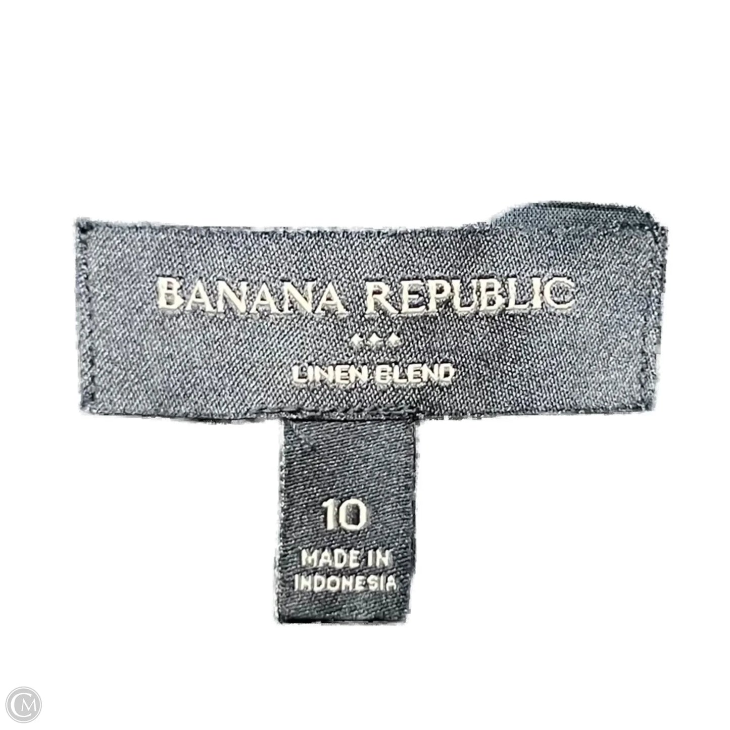 Dress Casual Maxi By Banana Republic In Black, Size: M