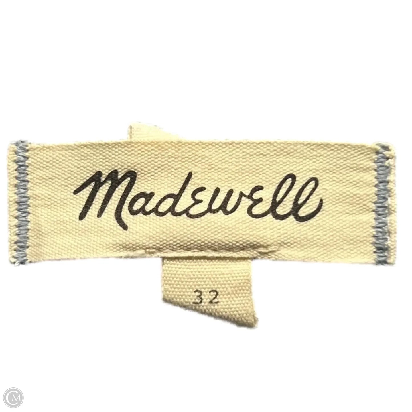 Jeans Boyfriend By Madewell In Blue Denim, Size: 14