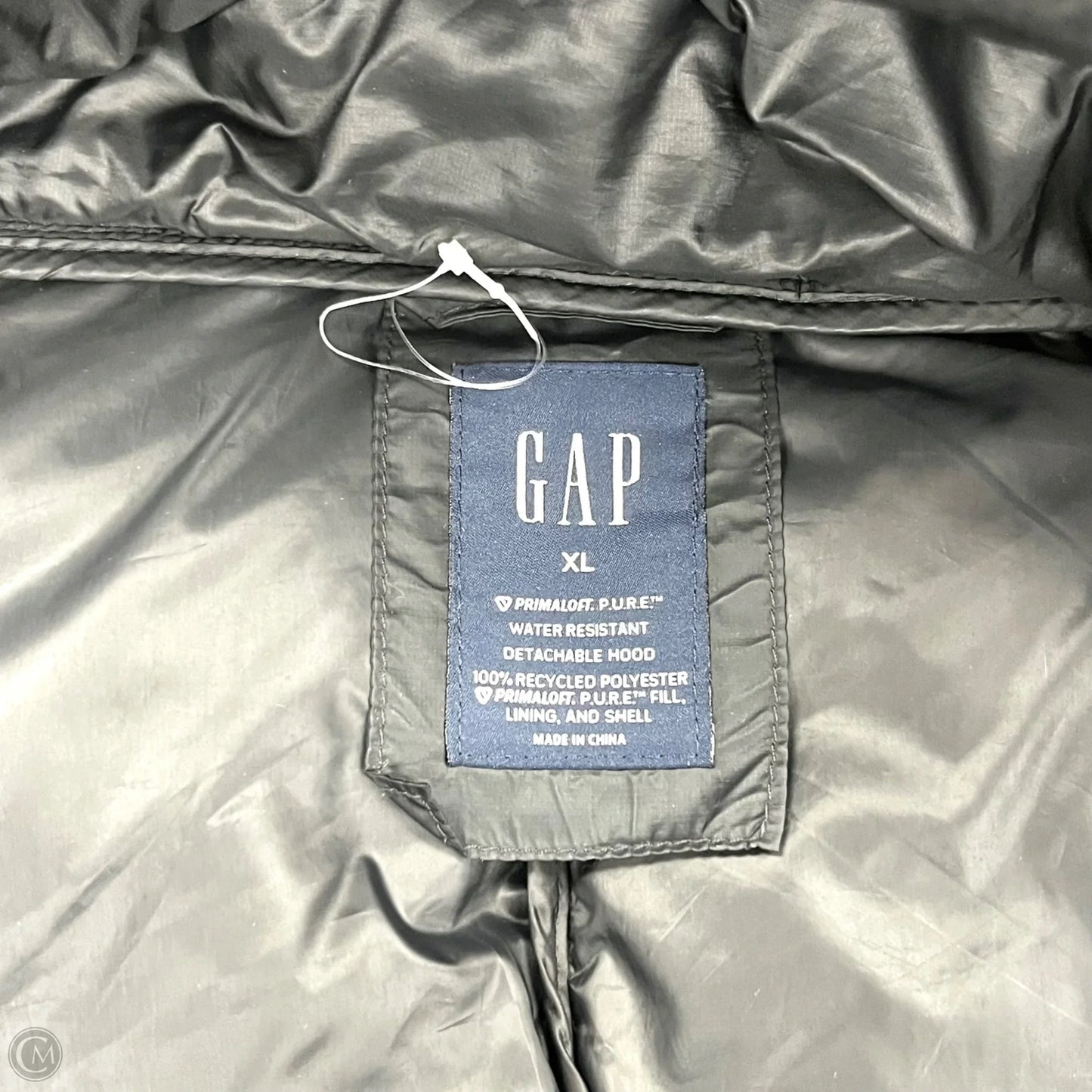 Coat Puffer & Quilted By Gap In Black, Size: Xl