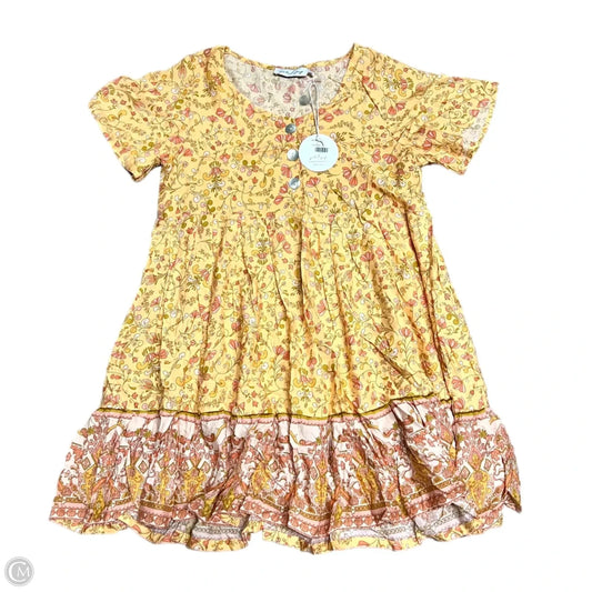 Dress Casual Short By Petal And Pup In Orange, Size: S