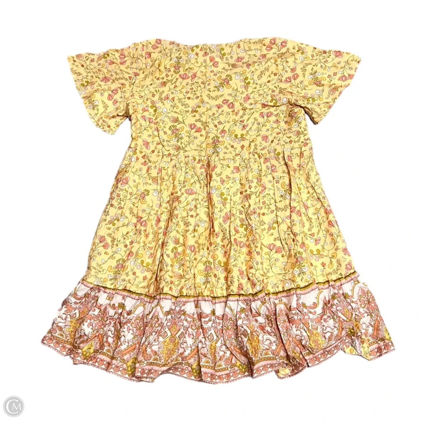 Dress Casual Short By Petal And Pup In Orange, Size: S