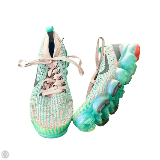 Shoes Athletic By Nike In Blue & Green, Size: 8.5