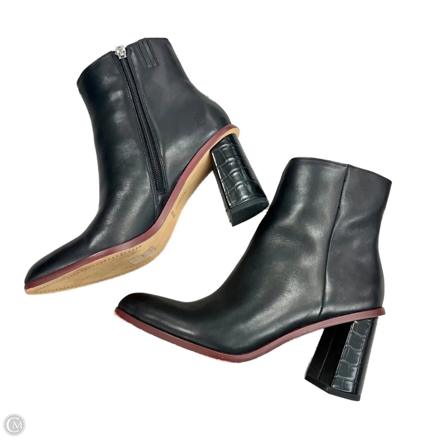 Boots Ankle Heels By Dolce Vita In Black, Size: 7
