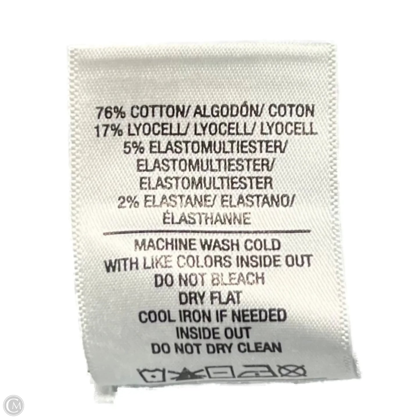 Jeans Flared By Hudson In Blue Denim, Size: 12