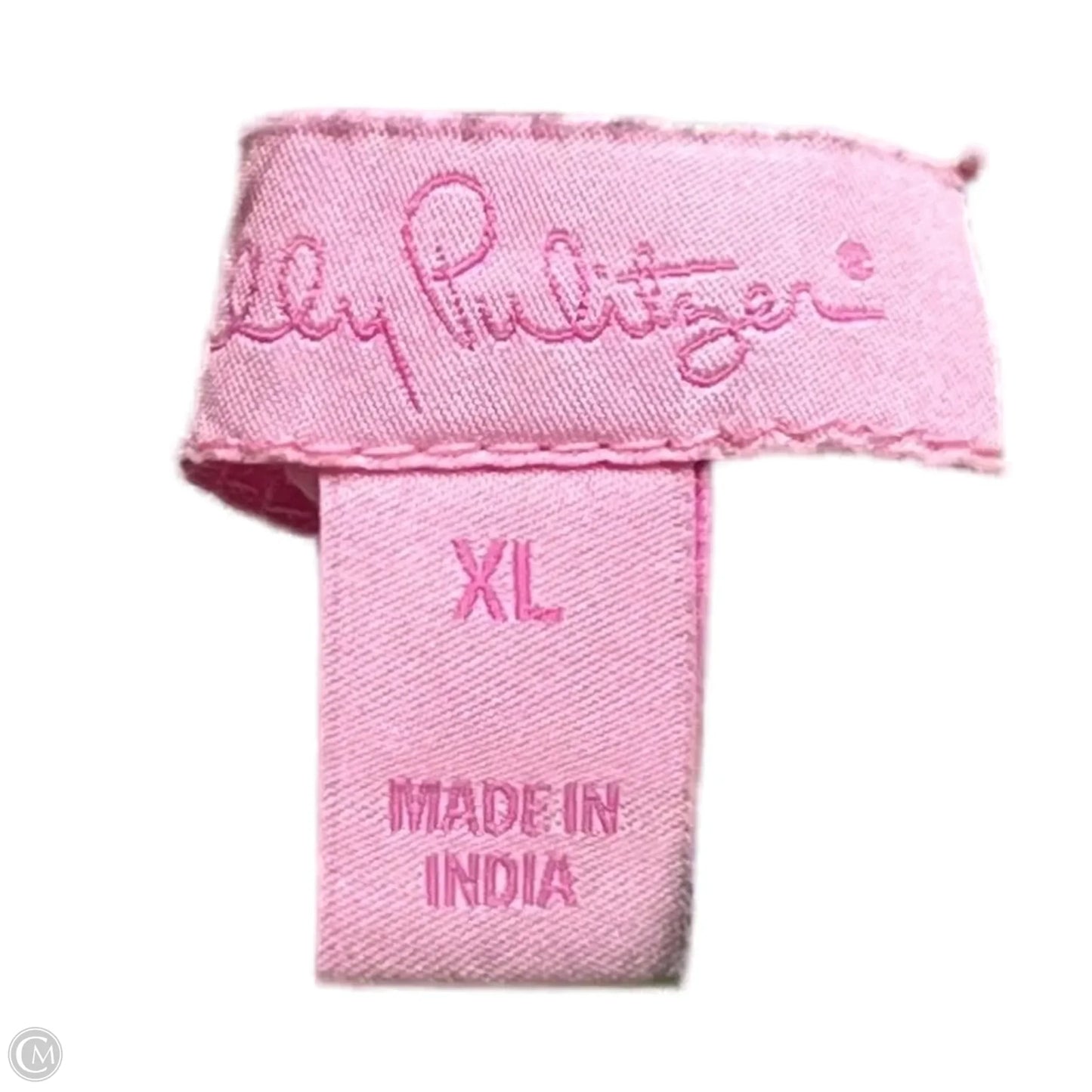 Top Long Sleeve Designer By Lilly Pulitzer In Blue & Green, Size: Xl