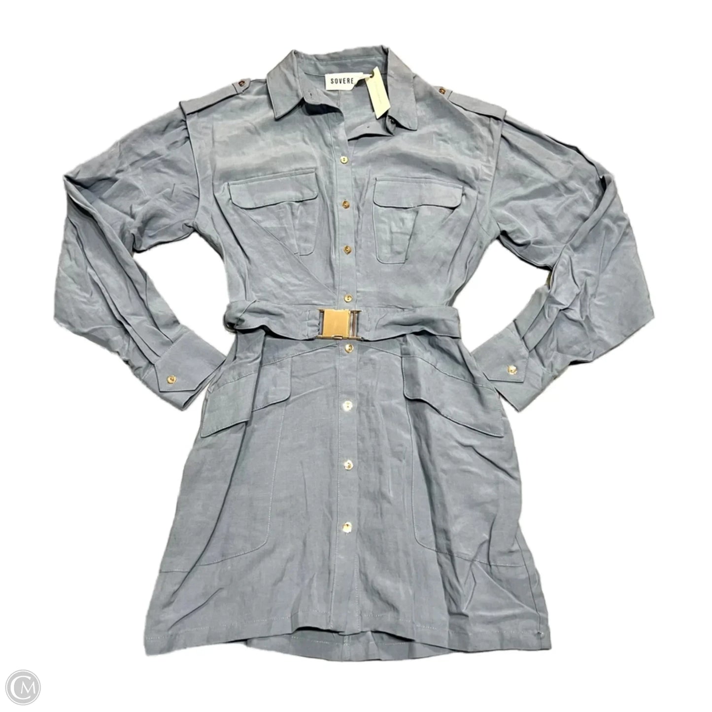 Dress Casual Short By Sovere In Blue, Size: Xs