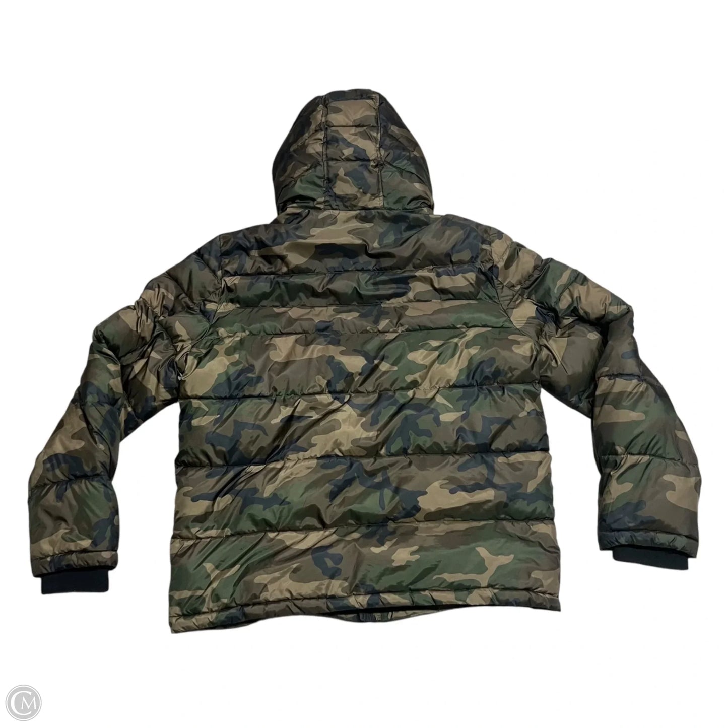 Coat Puffer & Quilted By Levis In Camouflage Print, Size: Xl
