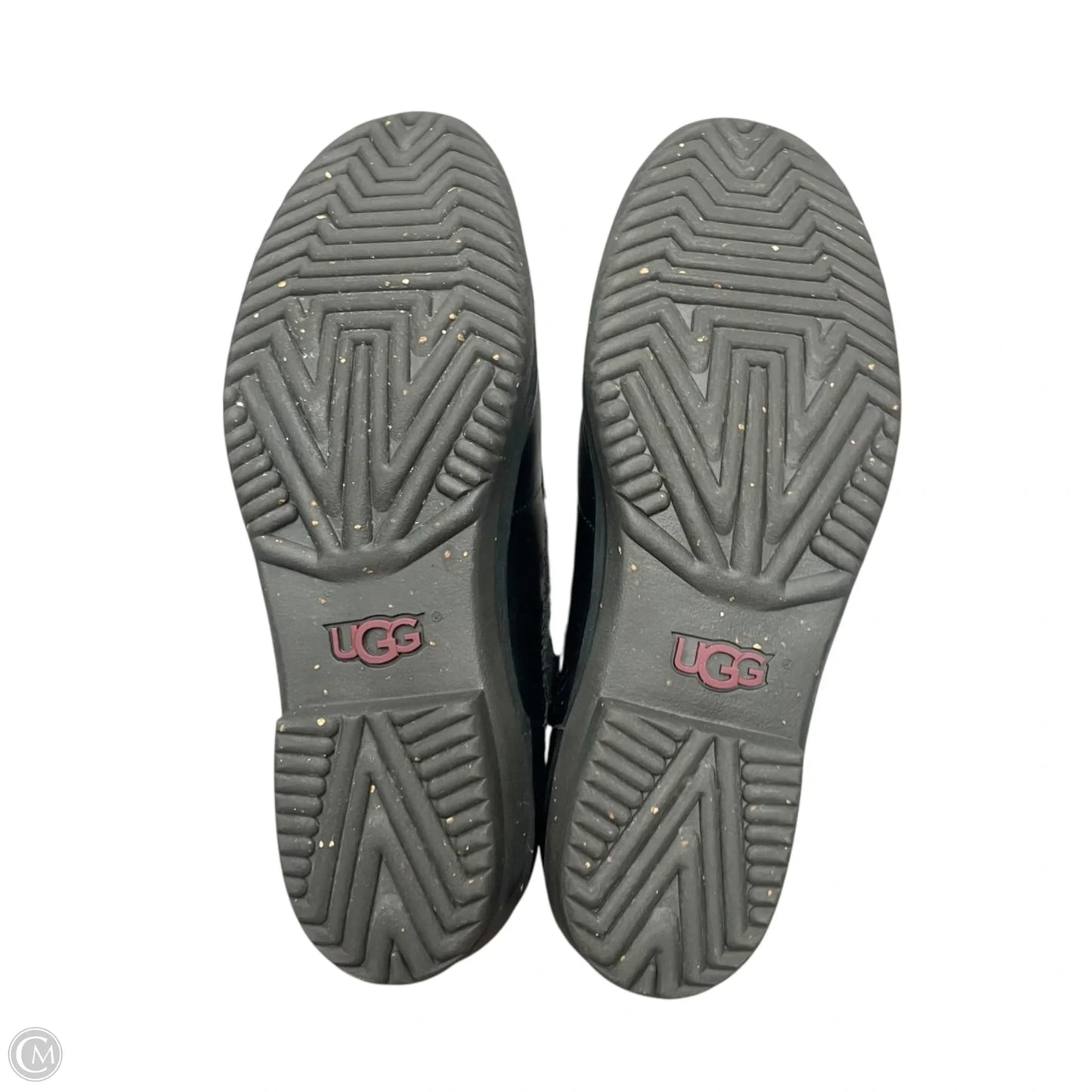 Boots Designer By Ugg In Black & Grey, Size: 9