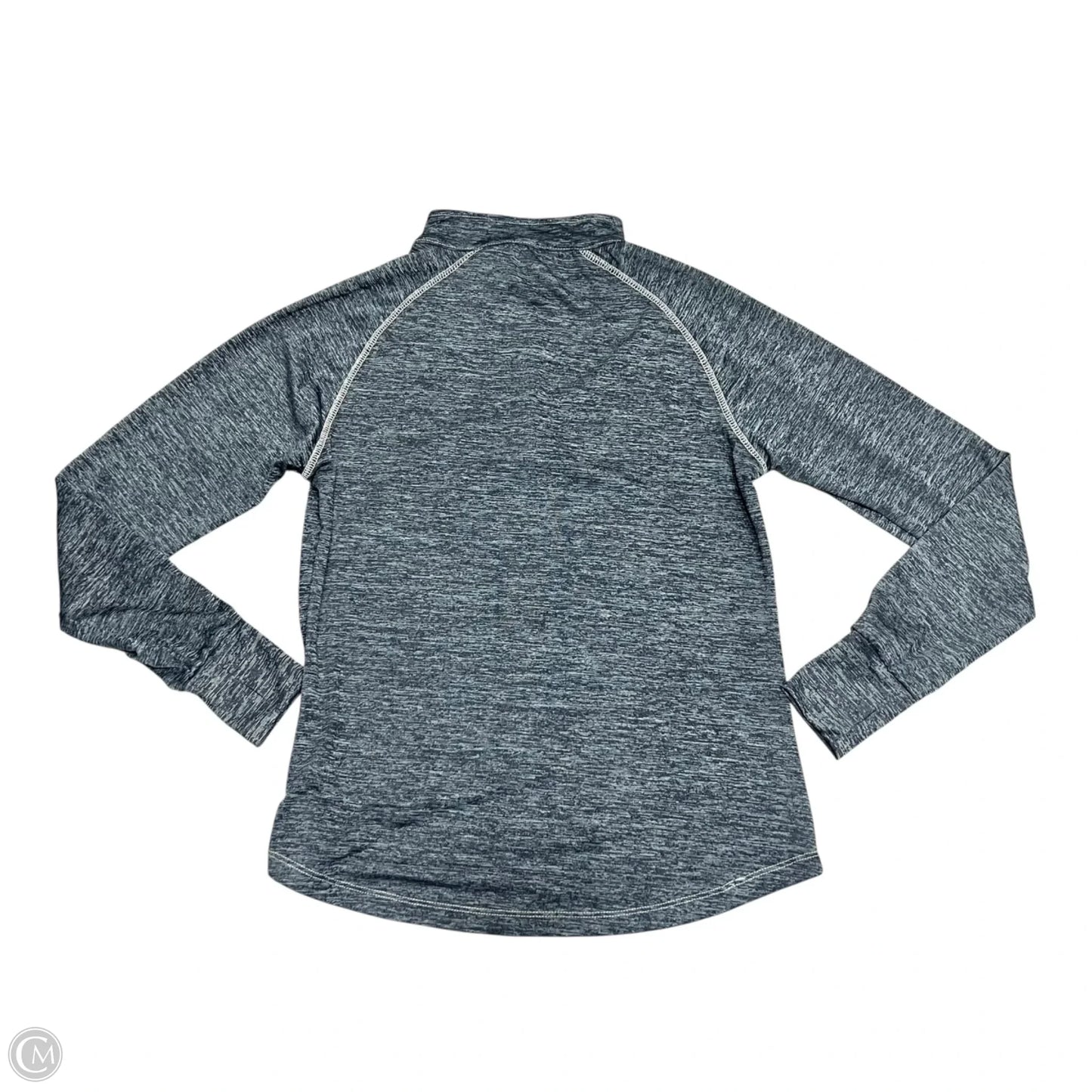 Athletic Top Long Sleeve Collar By Colosseum In Grey, Size: L