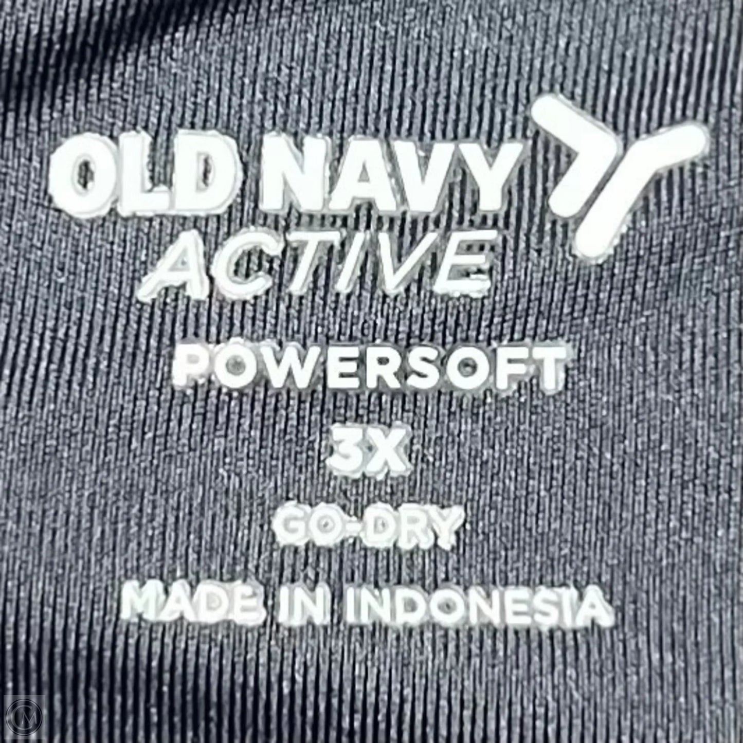 Athletic Top Long Sleeve Crewneck By Old Navy In Black, Size: 3x