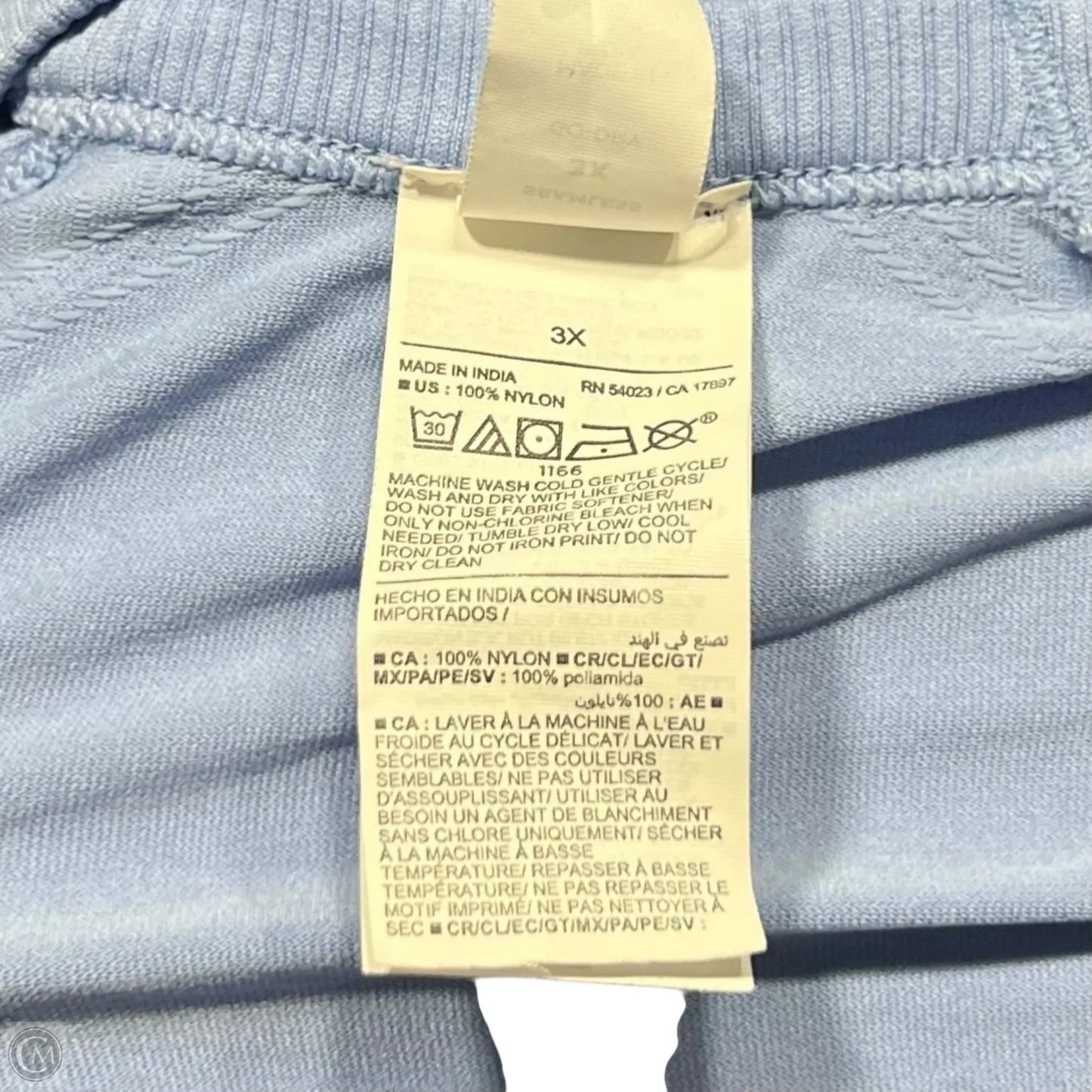 Athletic Top Long Sleeve Crewneck By Old Navy In Blue, Size: 3x