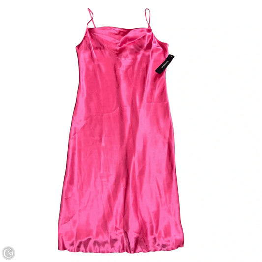 Dress Casual Maxi By Bebe In Pink, Size: L