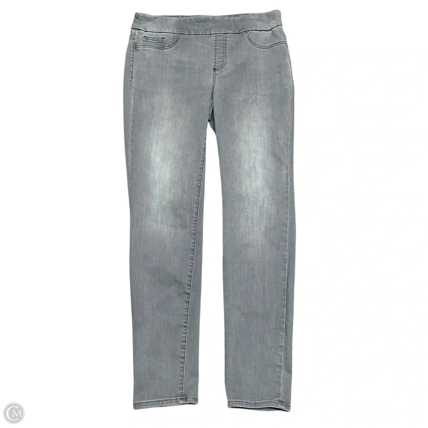 Jeans Jeggings By Chicos In Grey, Size: 4