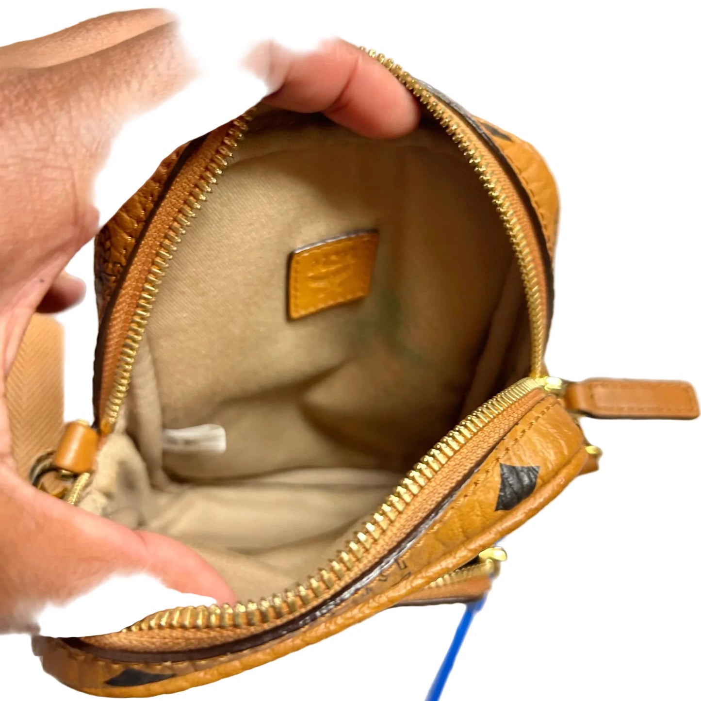 Crossbody Luxury Designer By Mcm, Size: Small