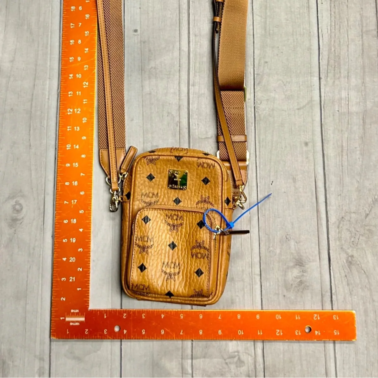 Crossbody Luxury Designer By Mcm, Size: Small