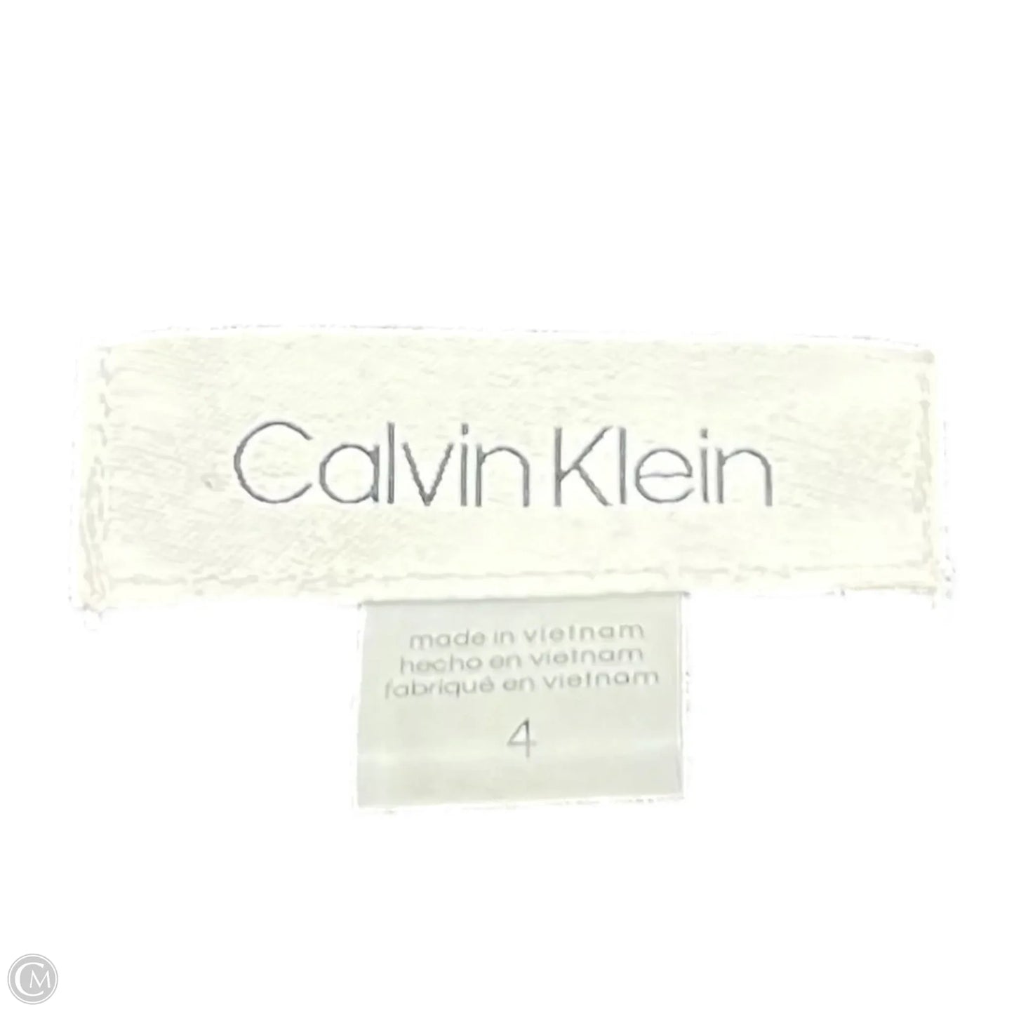 Jumpsuit By Calvin Klein In Grey, Size: S