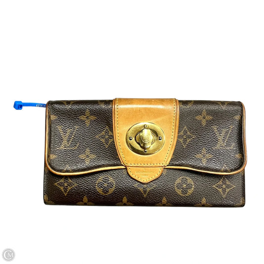 Wallet Luxury Designer By Louis Vuitton, Size: Medium