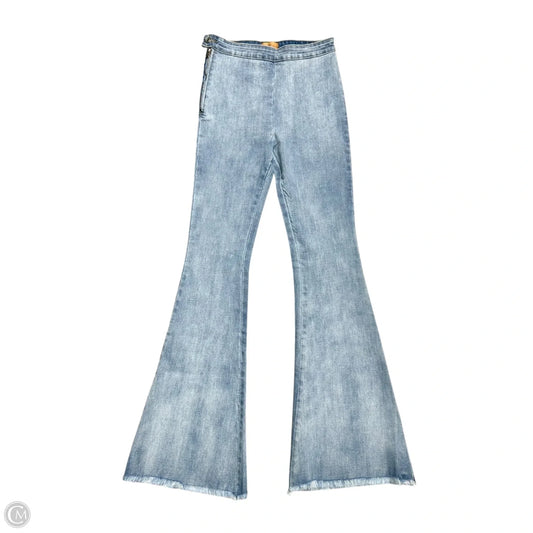 Jeans Flared By Pol In Blue Denim, Size: 4