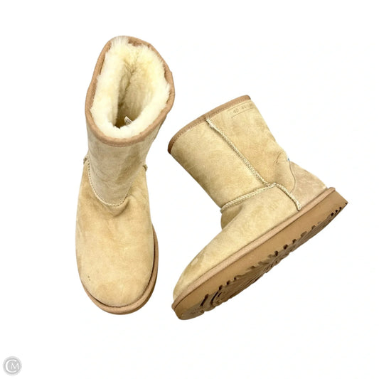Boots Designer By Ugg In Blue & Cream, Size: 6