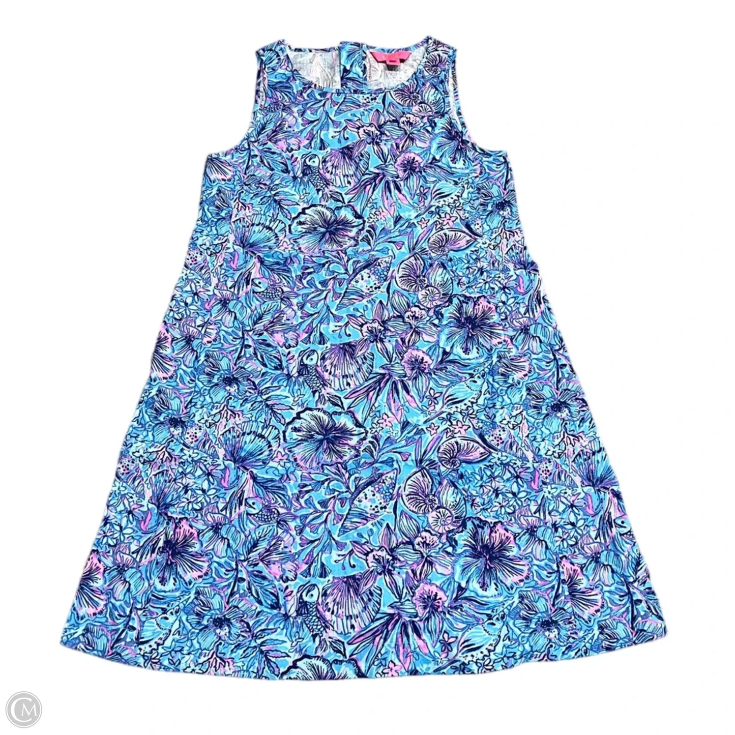 Dress Designer By Lilly Pulitzer In Blue & Purple, Size: Xs