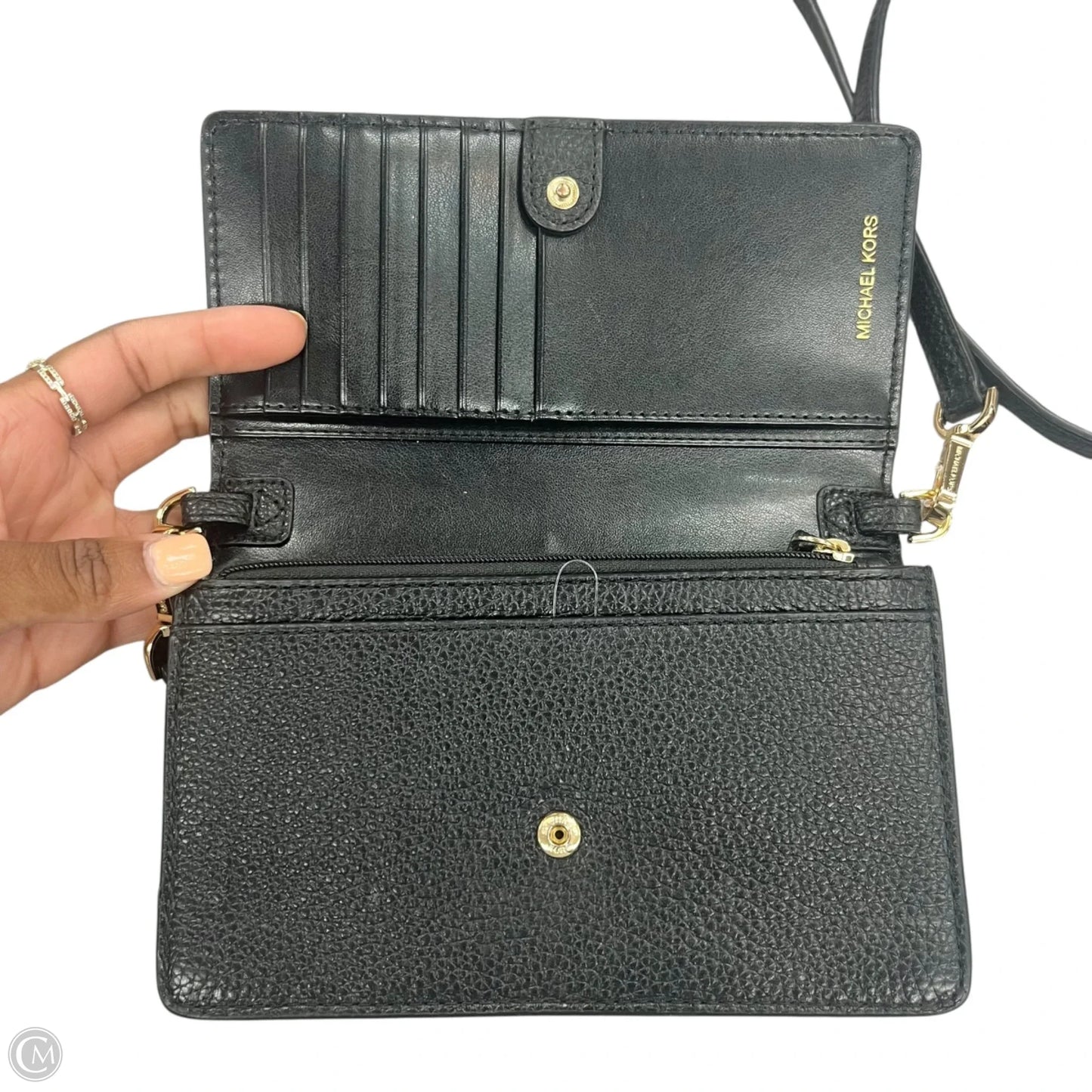 Crossbody Designer By Michael Kors, Size: Medium