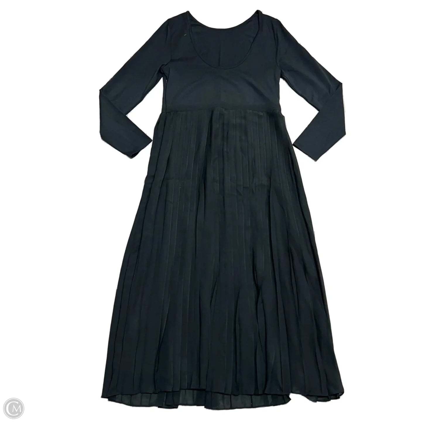 Dress Casual Maxi By J. Crew In Black, Size: L