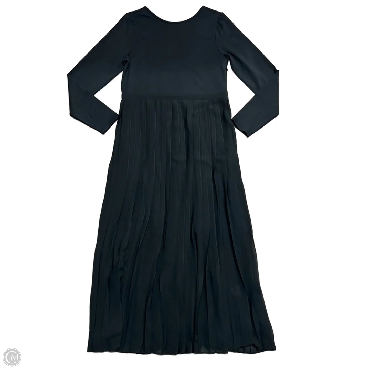 Dress Casual Maxi By J. Crew In Black, Size: L
