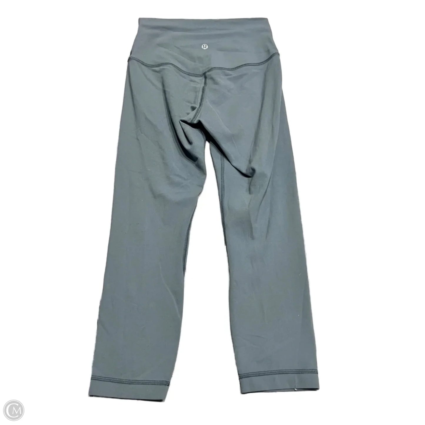 Athletic Capris By Lululemon In Grey, Size: 4