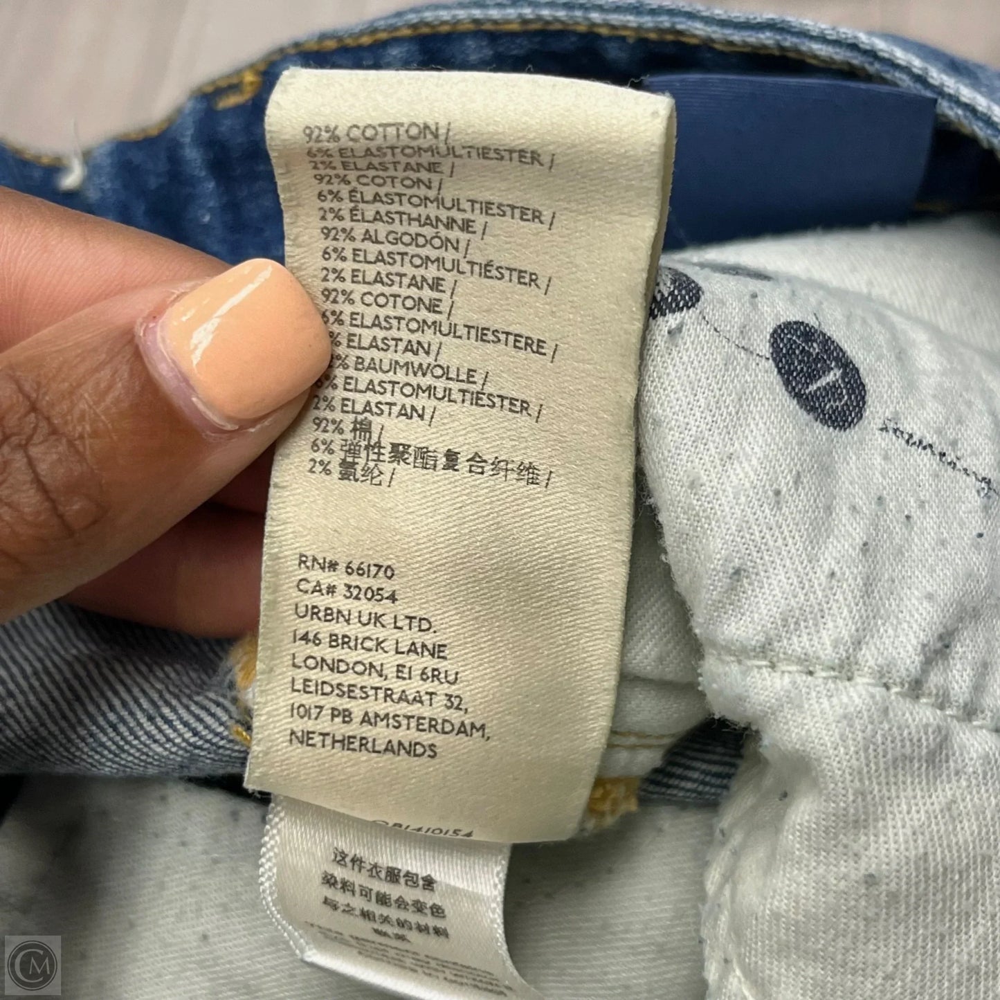 Jeans Skinny By Pilcro In Blue Denim, Size: 6