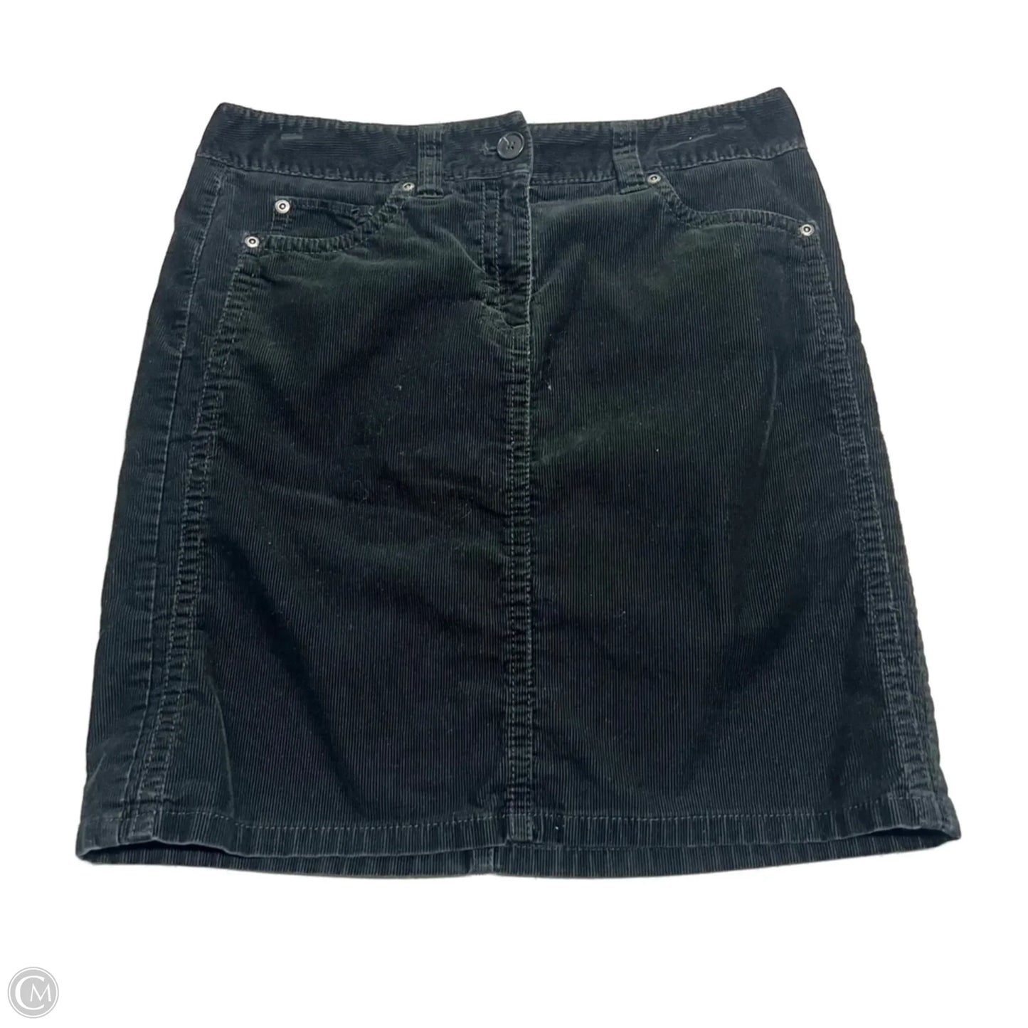 Skirt Midi By Ann Taylor In Black, Size: 8