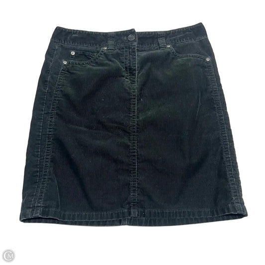 Skirt Midi By Ann Taylor In Black, Size: 8