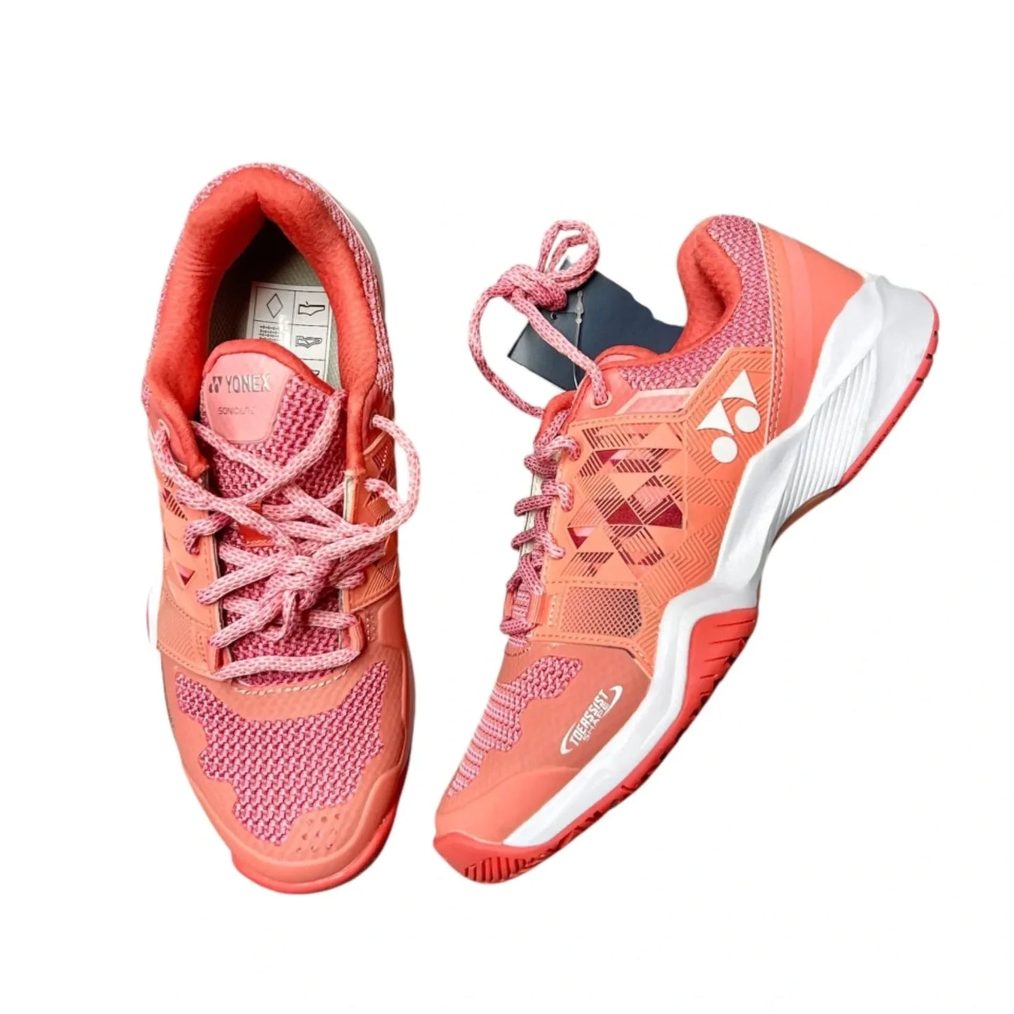 Shoes Athletic By Yonex In Peach, Size: 8.5