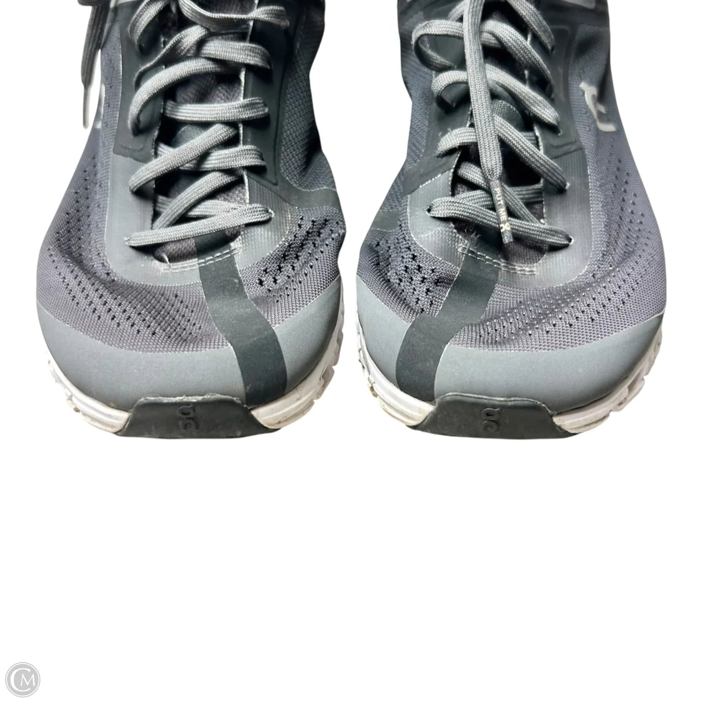 Shoes Athletic By On Cloud In Black & Grey, Size: 8.5