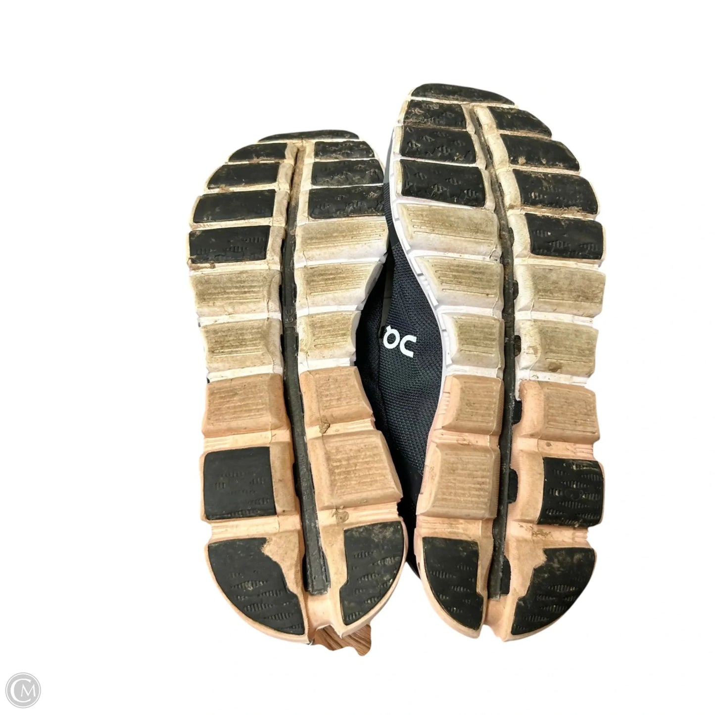 Shoes Athletic By On Cloud In Black & Grey, Size: 8.5