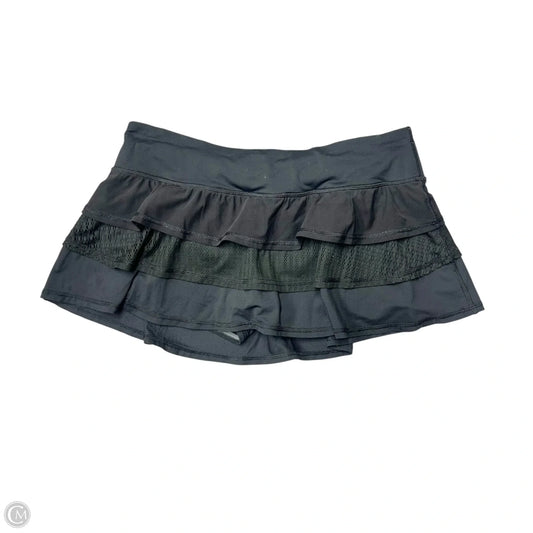 Athletic Skort By Lululemon In Black, Size: 8