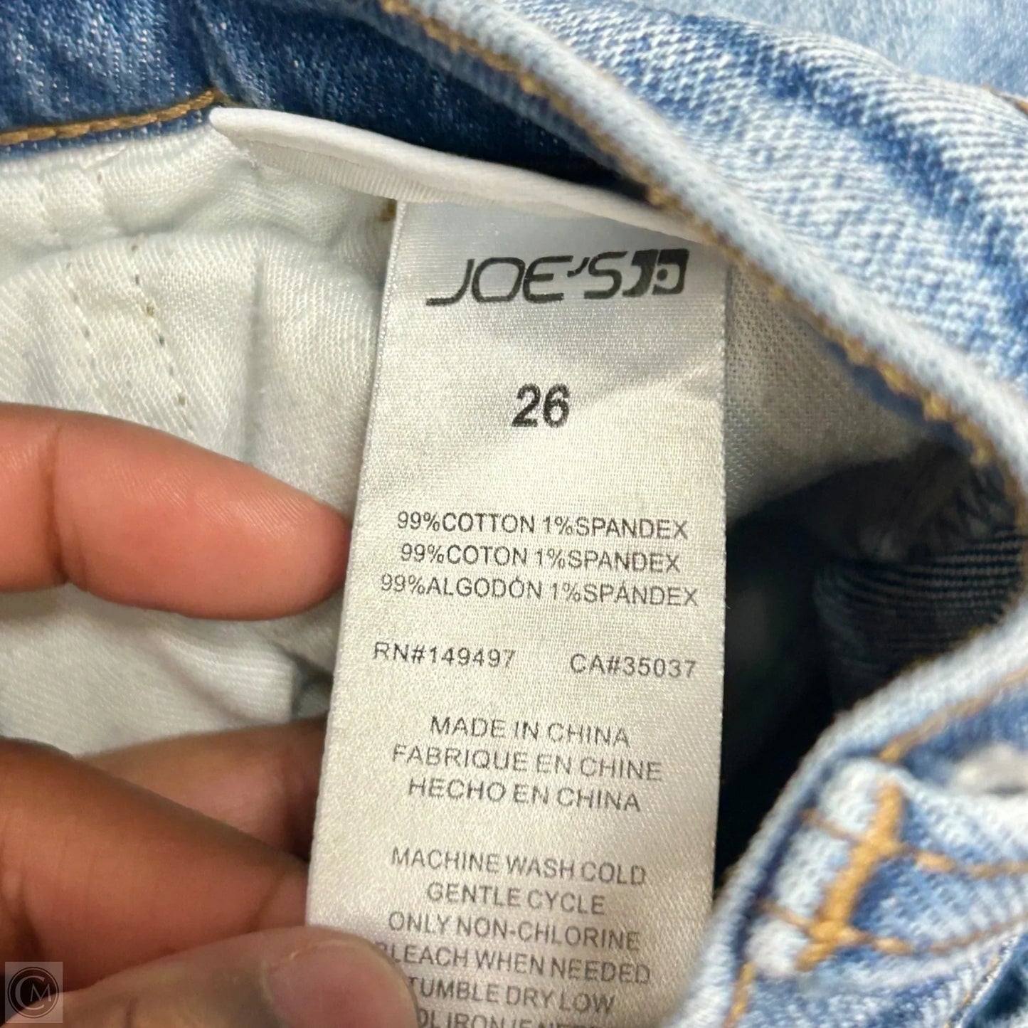Jeans Wide Leg By Joes Jeans In Blue Denim, Size: 2