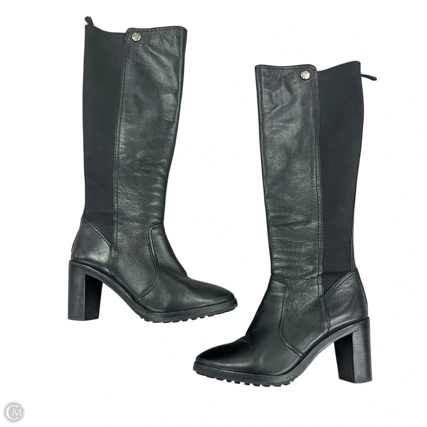 Boots Designer By Tory Burch In Black, Size: 7.5