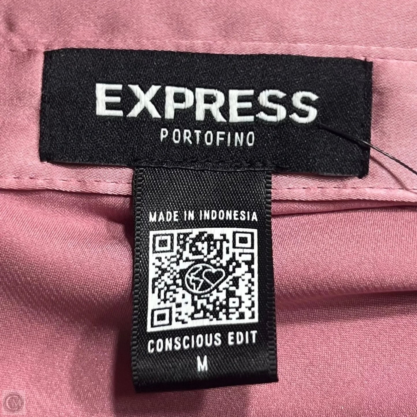 Top Long Sleeve By Express In Mauve, Size: M