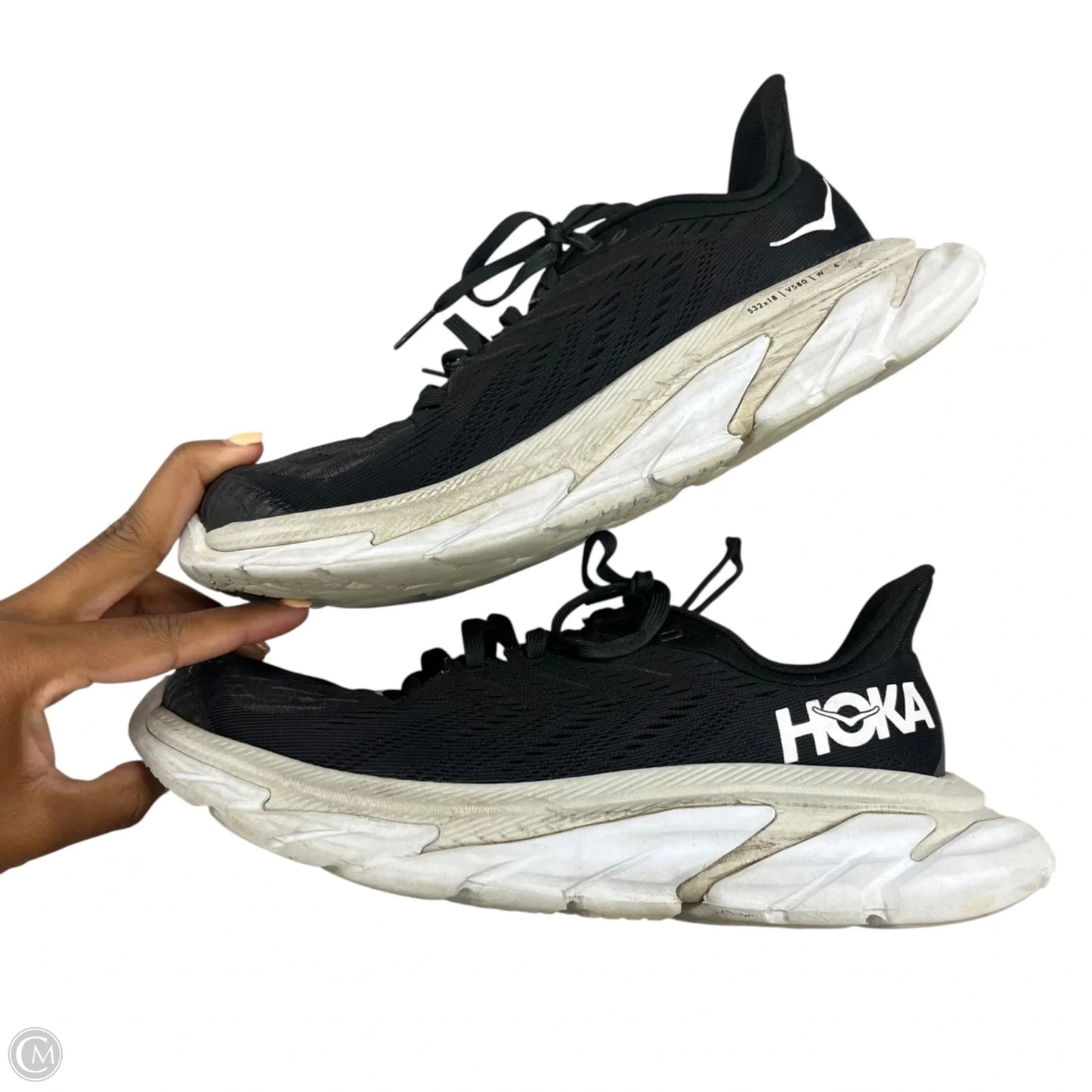 Shoes Athletic By Hoka In Black, Size: 9
