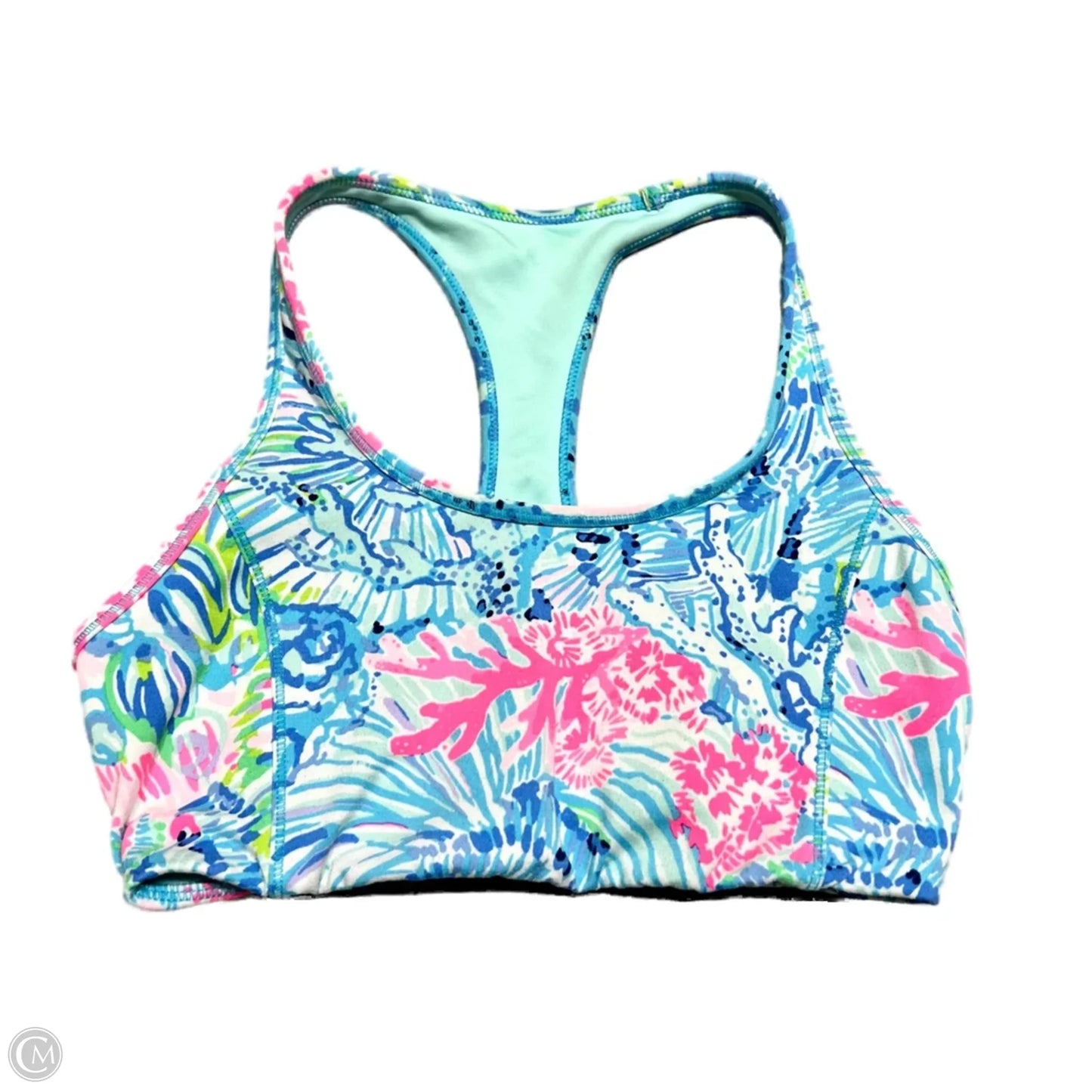 Athletic Bra Designer By Lilly Pulitzer In Blue, Size: Xs