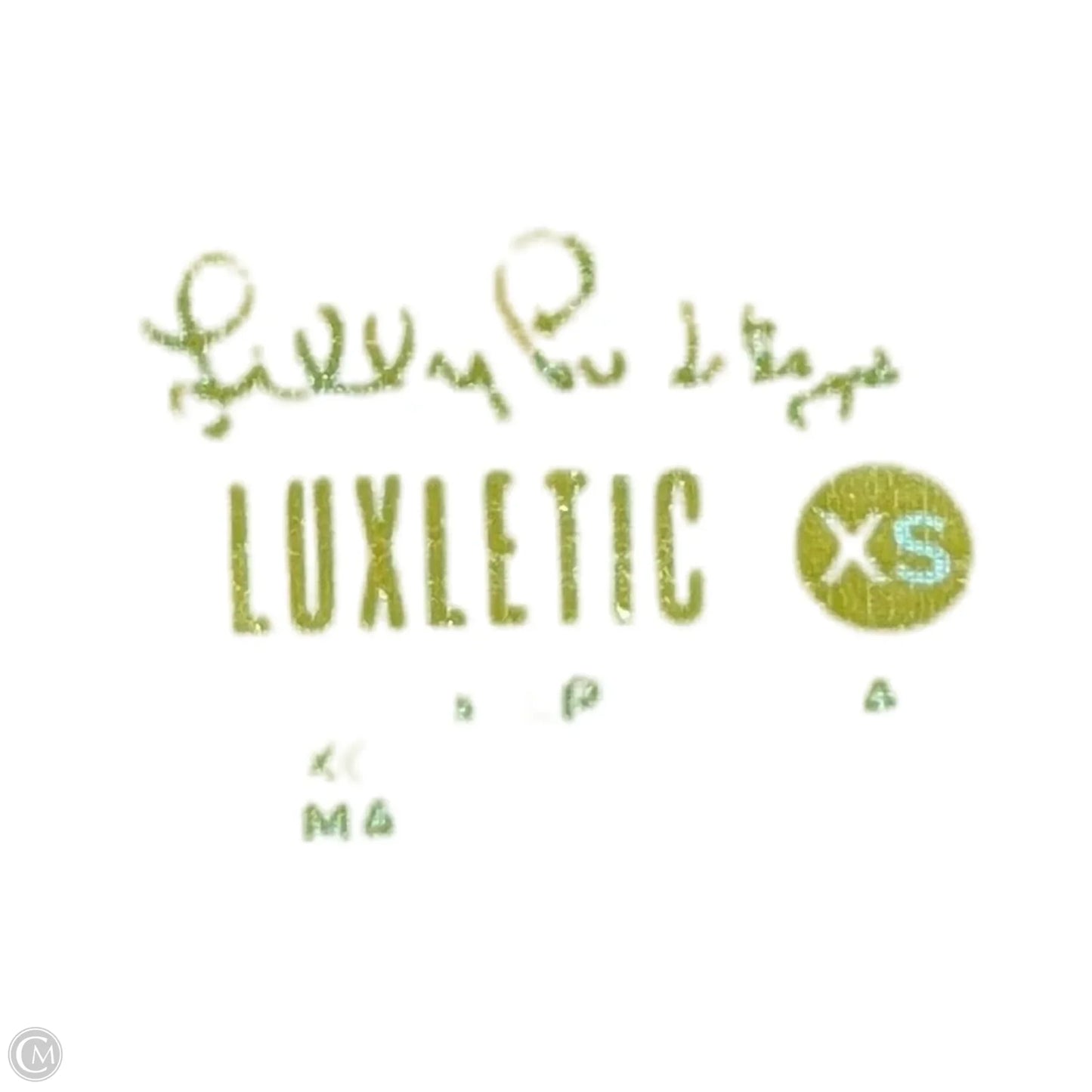 Athletic Bra Designer By Lilly Pulitzer In Blue, Size: Xs