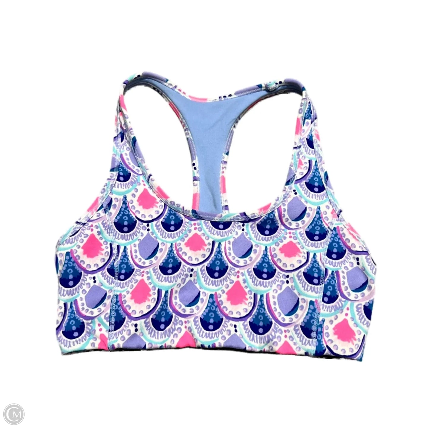 Athletic Bra Designer By Lilly Pulitzer In Blue & Purple, Size: Xs