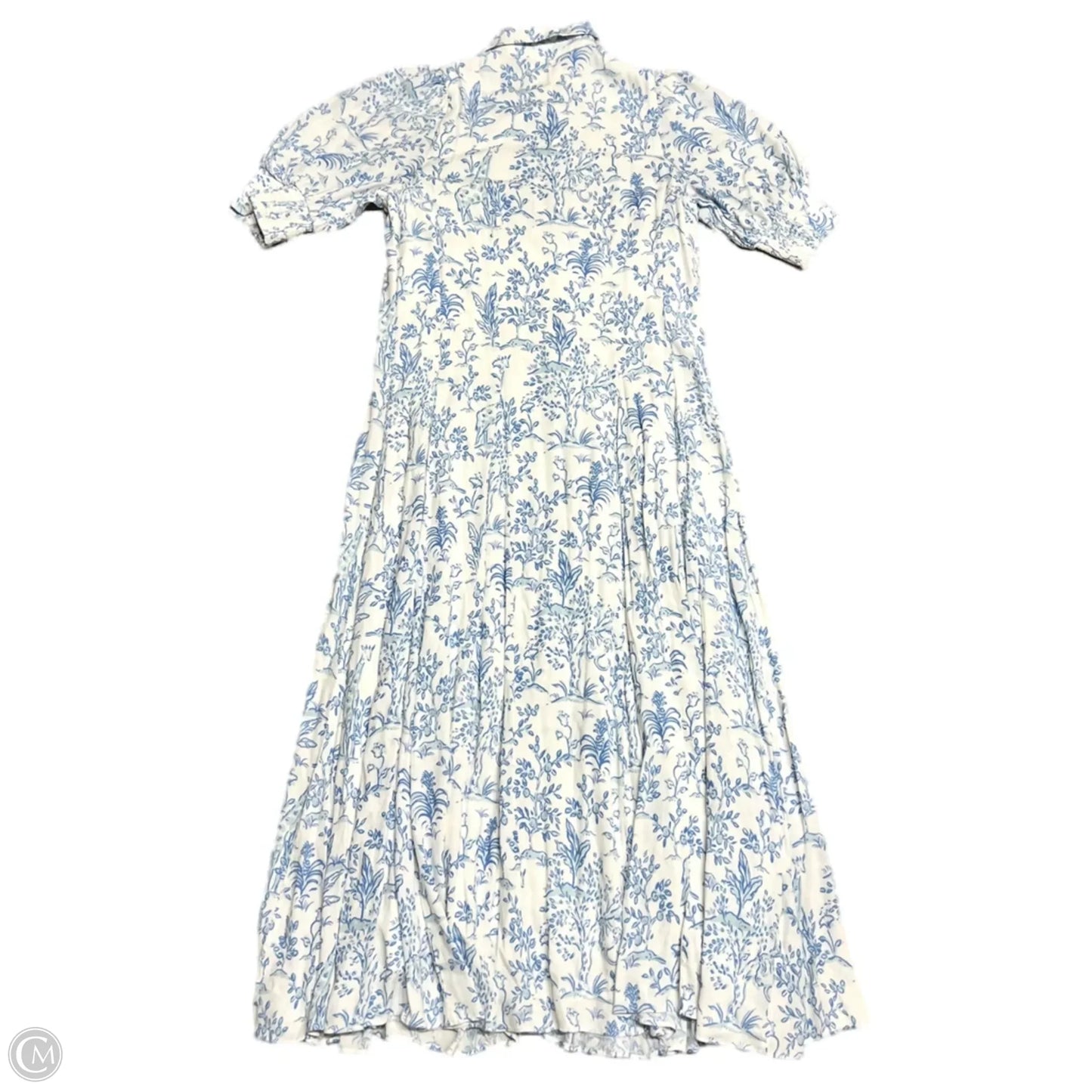 Dress Designer By Lilly Pulitzer In Blue & White, Size: S