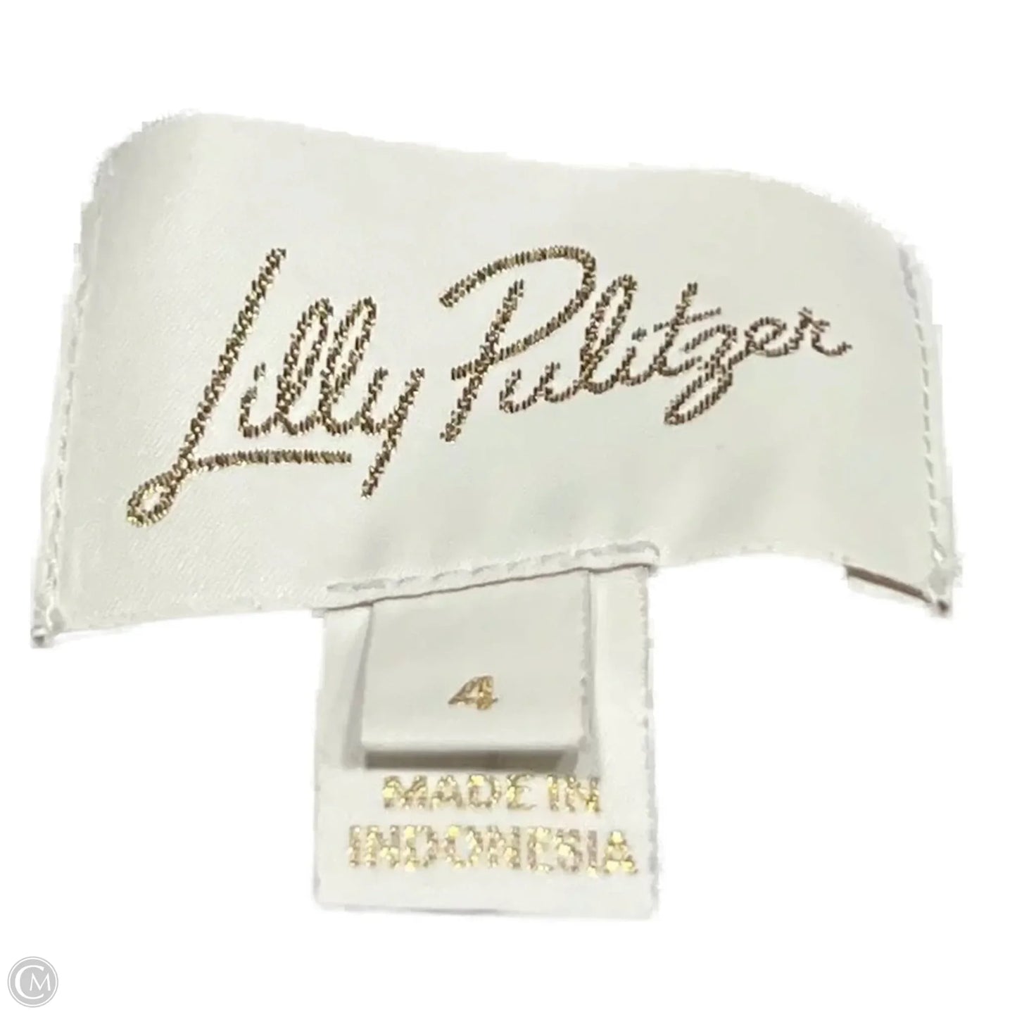 Dress Designer By Lilly Pulitzer In Blue & White, Size: S