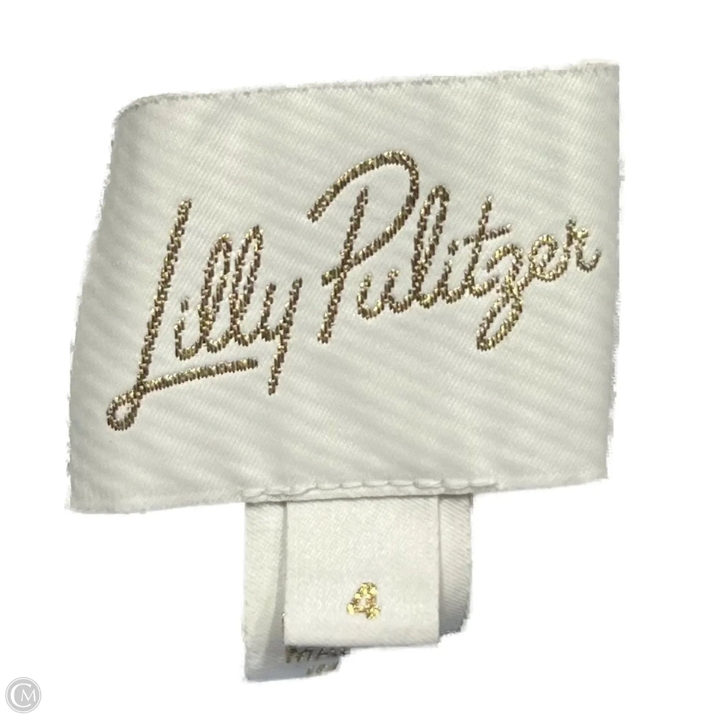 Dress Designer By Lilly Pulitzer In Blue & White, Size: S