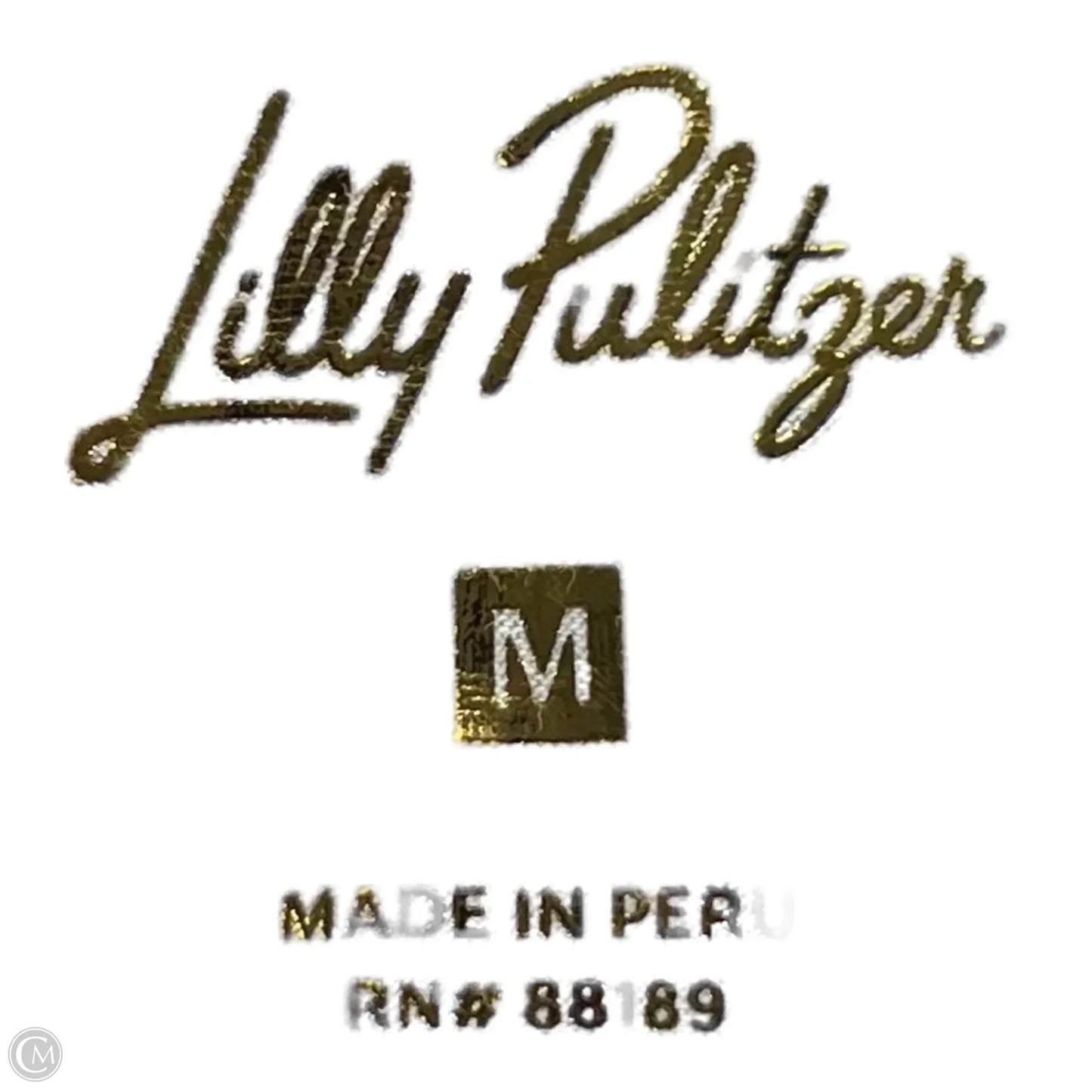 Dress Designer By Lilly Pulitzer In Blue & Purple, Size: M