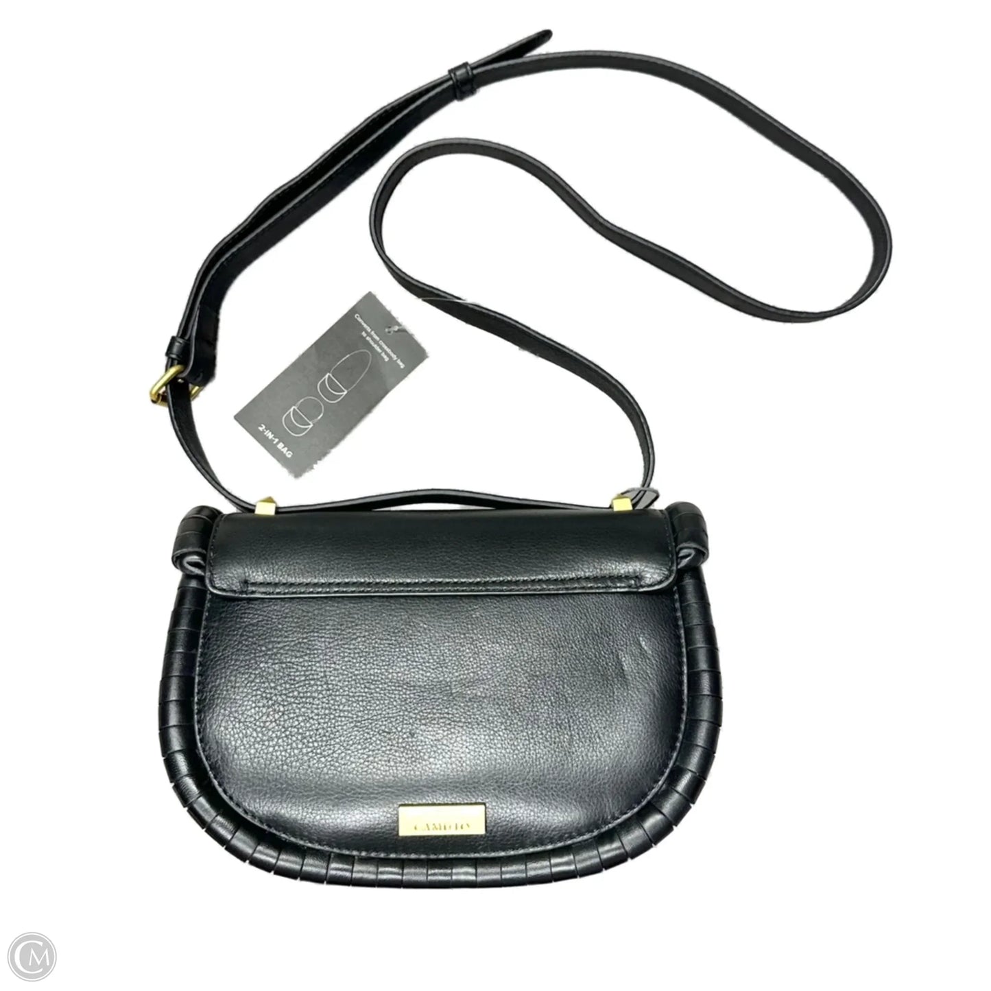 Crossbody Leather By Vince Camuto, Size: Medium