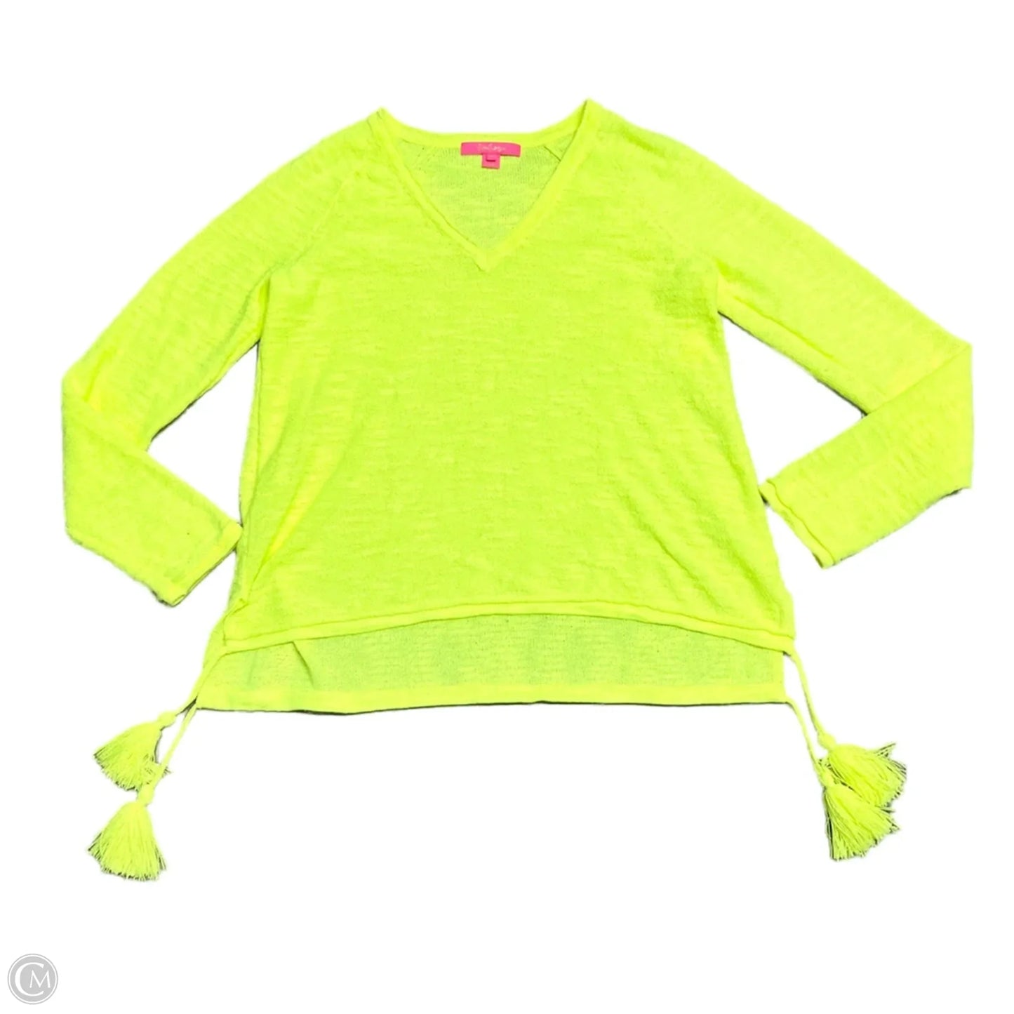 Sweater Designer By Lilly Pulitzer In Yellow, Size: M