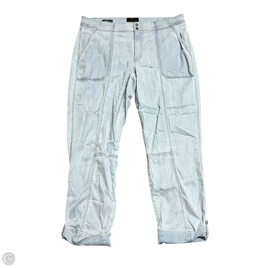Jeans Straight By White House Black Market In Blue Denim, Size: 14